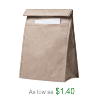 Rolltop Cooler Thermal Bag RPET Paper Lunch Bag for Food