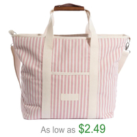 Custom Logo Beach Thermal Lunch Bag Tote Insulated Cooler Bag Tote Zipper For Camping