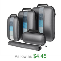 5 PCS Packing Cubes for Storage Luggage Travel Carrying Lightweight Expandable Packing Cubes