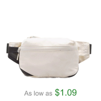 Custom Logo Waterproof Unisex Nylon Sport Chest Belt Bum Pouch Men Waist Bag Women Fanny Pack Crossbody Bag