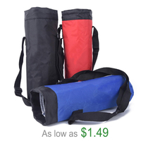 Portable Promotional Reusable Eco Friendly Custom Logo Insulated Wine Bottle Drawstring Cooler Bag