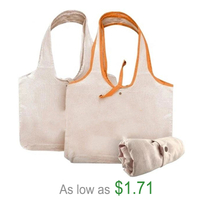 Wholesale Canvas Shopping Bags Custom Logo Folding Lightweight Tote Bag Canvas