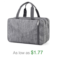 Travel Toiletry Bag Cosmetics Bag with Wet Separation Large Capacity Makeup Bag