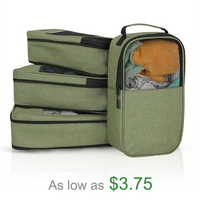 Hot See Through Mesh Compression Compression Packing Cubes for Travel Wholesale Price