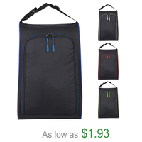 Wholesale Organizer Shoe Bag Waterproof Zipper Portable Storage Side-Mesh Shoe Bag for Travel