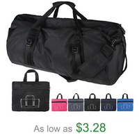 Custom Folding Travel Bag Sport Luggage Duffel Crossbody Bag Large Capacity Waterproof Messenger Handbag Tote Bag