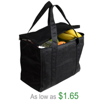 Picnic Recycled PET Cooler Bag Custom Printed Portable Large Insulated Tote Bag Thermal Lunch Cooler Bag