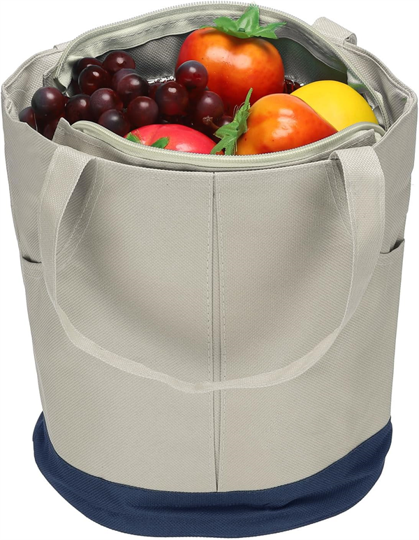 Insulated Lunch Bag Oxford Cloth Waterproof Lunch Tote Bag Thermal Portable Lunch Box Food Container for Work Office Picnic Outdoor