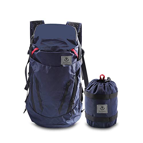Hiking Daypack Water Resistant Lightweight Packable Backpack for Travel Camping Outdoor
