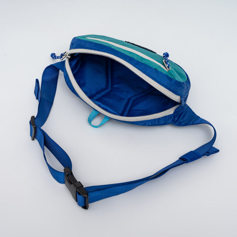 custom lightweight crossbody fanny pack for men women foldable waist pack bag with adjustable strap