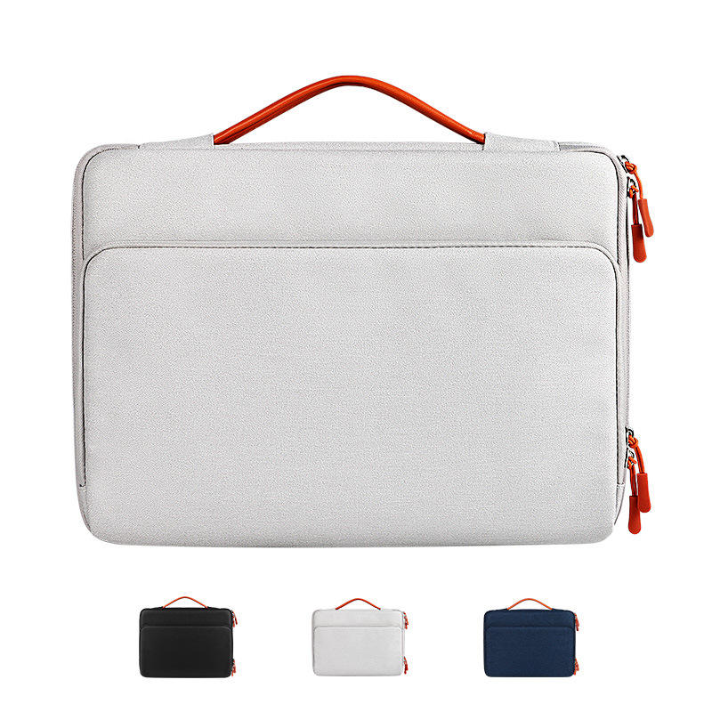 Outdoor travel office multifunctional water proof polyester messenger bag computer bags laptop sleeve for men