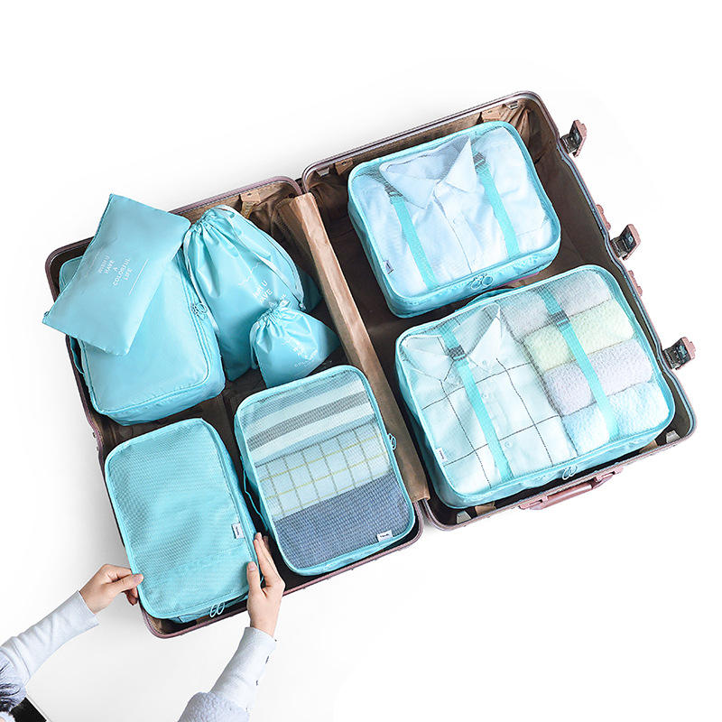 8 Set Packing Cubes Luggage Travel Organizer Set Packing Organizers Cubes for Travel Cube Set Organizer Luggage