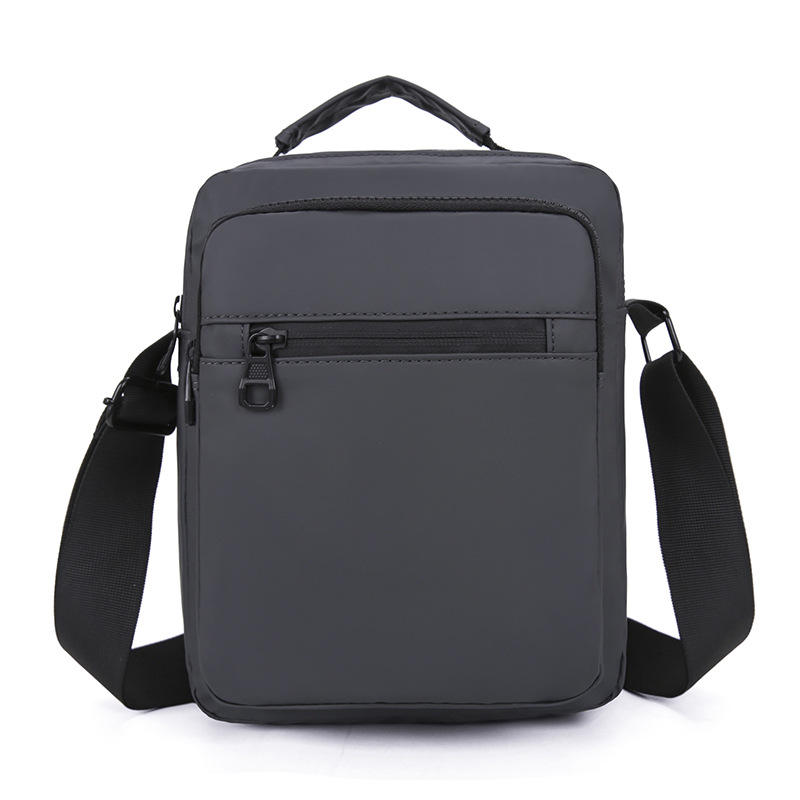Waterproof Chest Bag for Hiking Riding Zipper Adjustable Strap Crossbody Messenger Chest Bag Men Ipad Carrying Crossbody