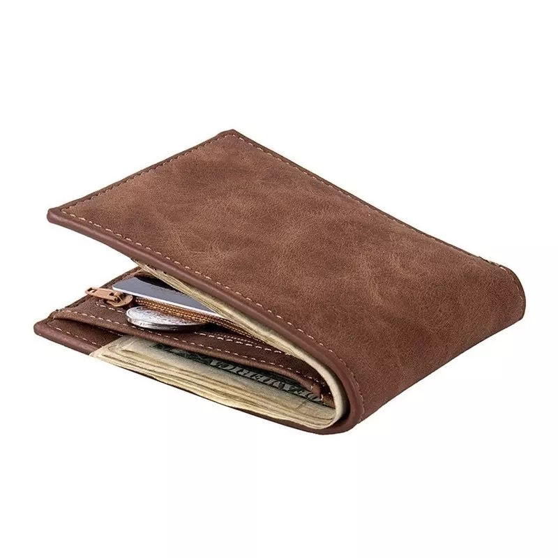 High quality simple appearance mens wallet leather wholesale