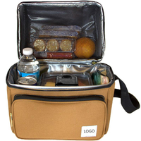 Outdoor Unisex Portable Oxford Fabric Thermal Insulated Bags Custom Logo Cooler Bags For Food Delivery Insulation
