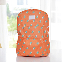 BSCI Factory wholesale Promotion backpack female waterproof foldable sports fitness bag bundle pocket travel backpack