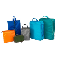 Customized Color Waterproof Nylon Ripstop Packing Cubes Portable Luggage Custom Compression Packing Cubes Set
