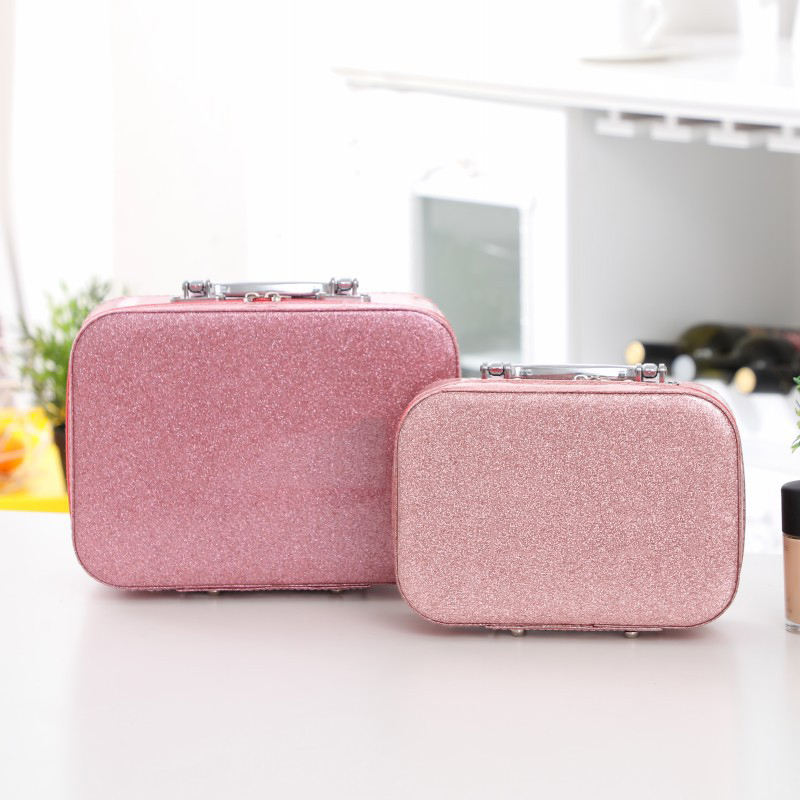 Custom logo customize foldable premium durable china factory made travel cosmetic bag pu leather make up pouch