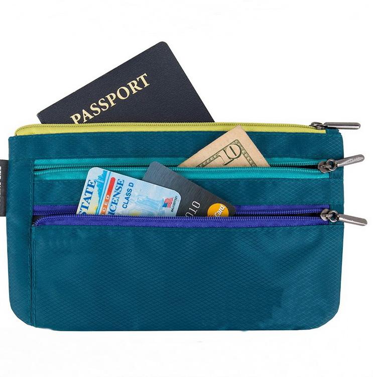 New Fashion Waterproof Lightweight Ticket Card Money Holder Purse Bag Case Travel Organizer Passport Wallet