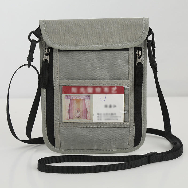 Utility Small RFID Passport Hang Bag ID Card Credit Card Holder Travel