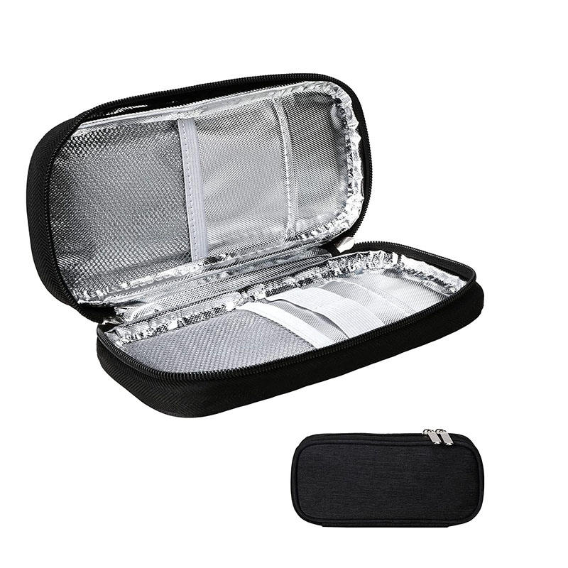Portable Traveling Customized Logo Aluminum Foil Insulin Cooler Bag Insulated Bags For Pen And Medicine