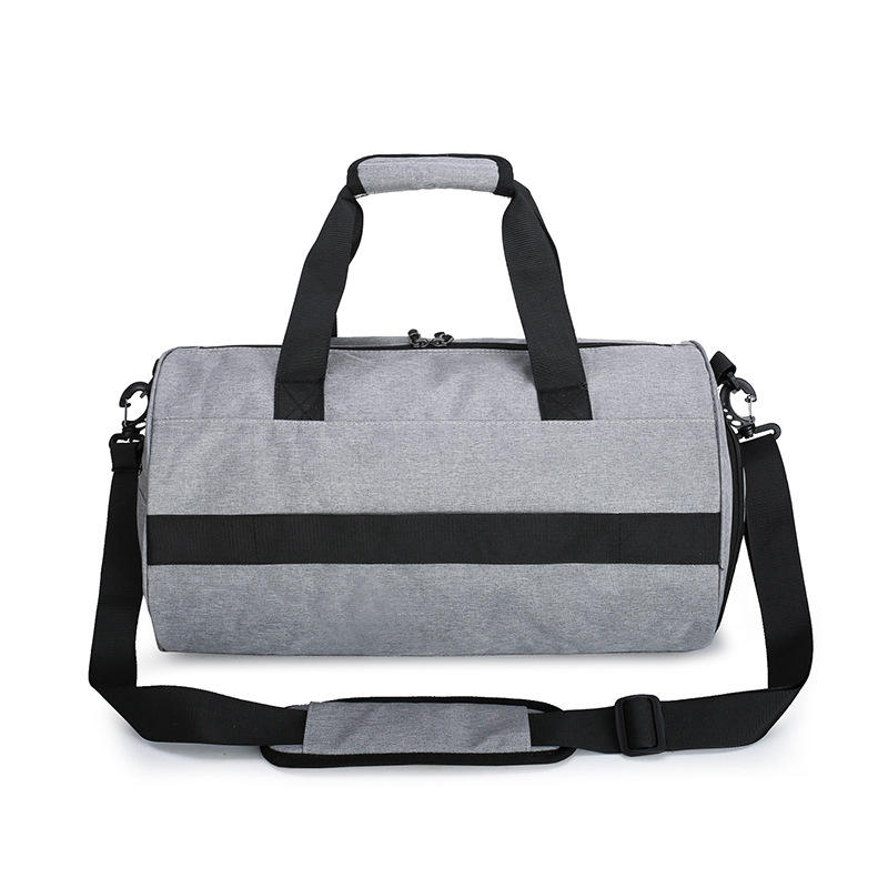 Polyester Travel Duffle Bag Custom Sports Bags with Shoe Compartment