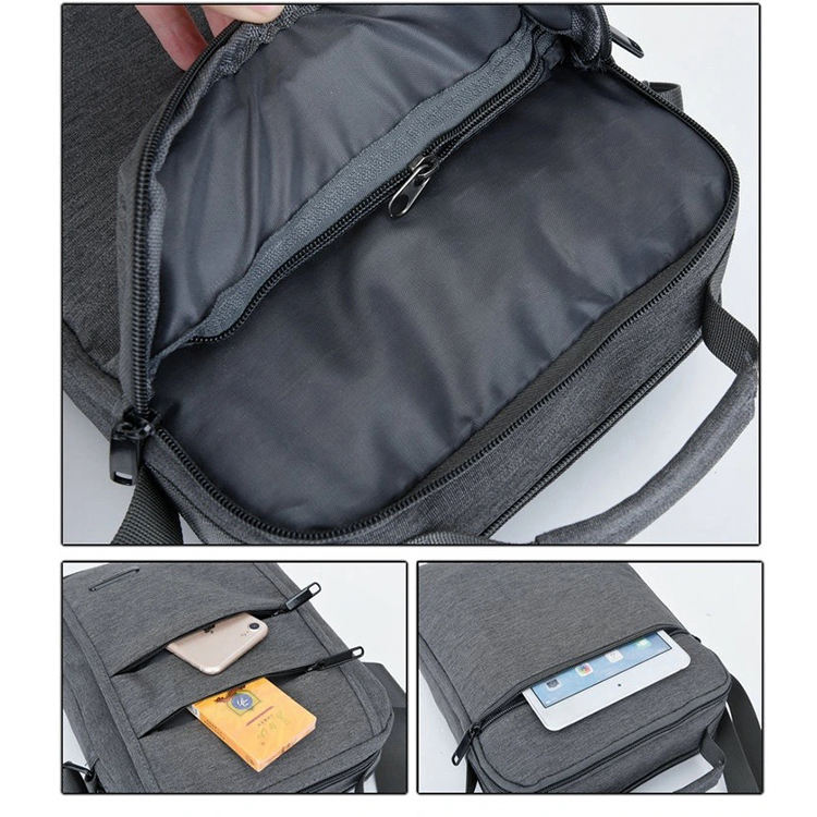 multi pocket messenger sling bag anti theft oxford crossbody phone bag for men travel shoulder bag