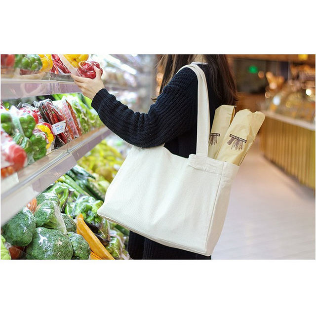 Eco-Friendly Fruit Vegetable Grocery Reusable Muslin Organic Cotton Produce Shopping Bags