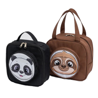 Wholesale Customized Cartoon Pattern Lunch Bag for Kids Waterproof School Picnic Travel Portable Cooler Lunch Bag