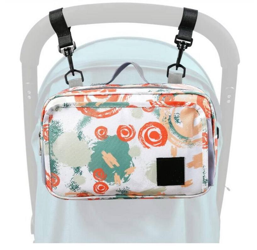 Wholesale Women Diaper Bag Baby Stroller bags Organizer Bag Multifunctional Universal Stroller Organiser with Shoulder Strap