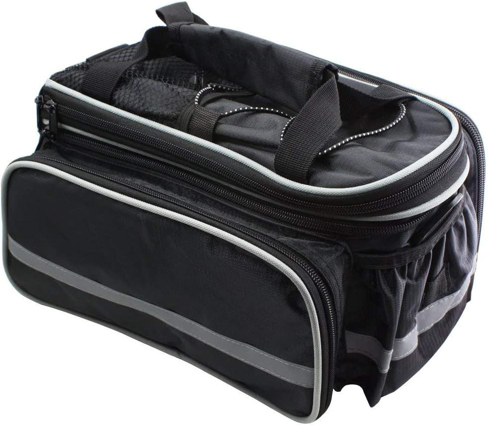 Bicycle Pannier Bag Outdoor Waterproof Bicycle Bag Excursion Cycling Bike Rear Seat Trunk Bag