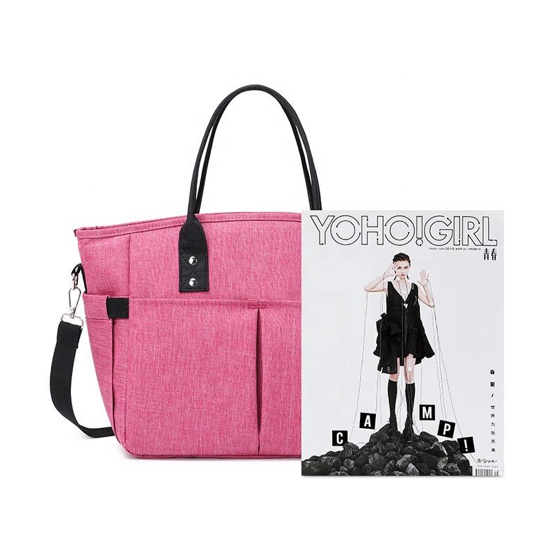 Fashionable Insulated Lunch Box Tote Bag for School Kids Large Capacity Cooler Bags Custom Logo Insulated