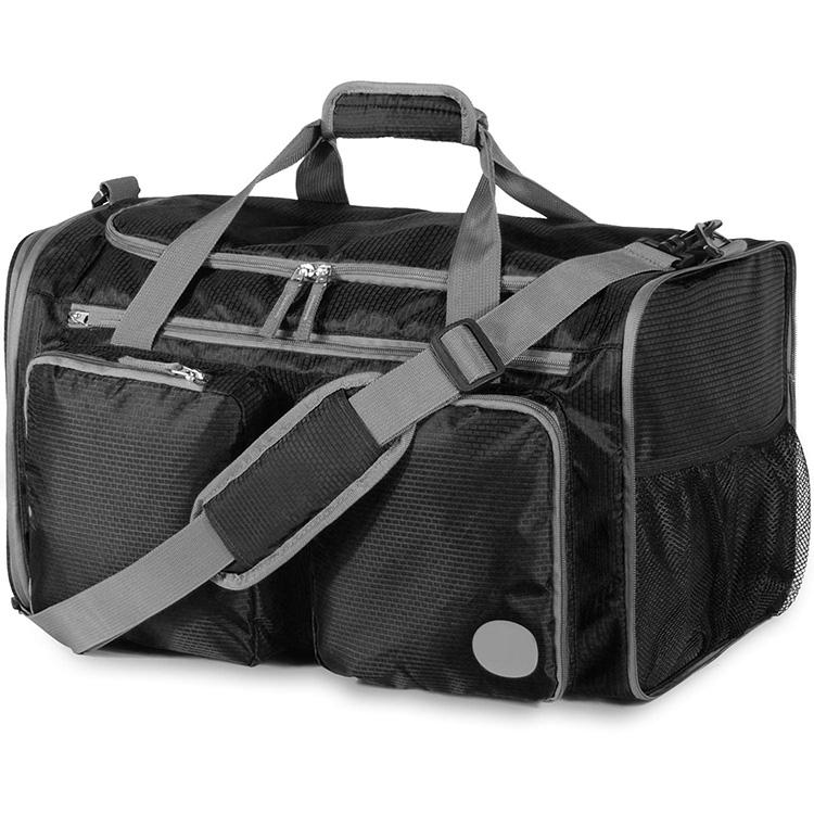 Large Capacity Collapsible Sports Gym Man Duffle Bag Dry and Wet Separation Luggage Duffle Sports Large Custom