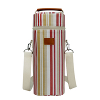 Wholesale Wine Bottle Cooler Bag Thermal Insulation Drinking Water Bottle Carry Belt Bag