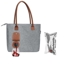 Portable Unisex Custom Travelling Camping Wine Carrier Insulated Thermal Bags Cooler Wine Bag with Dispenser