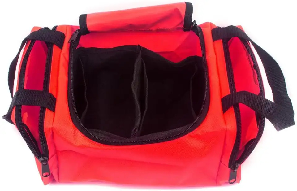 High Quality Emergency Trauma First Responder Empty Medical Bag For First Aid Supplies With Multiple Compartments
