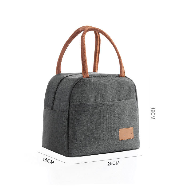 wellpromotion lunch cooler bag Oxford cloth thick cooler bag insulated fashion aluminum foil with hand carry cooler bags