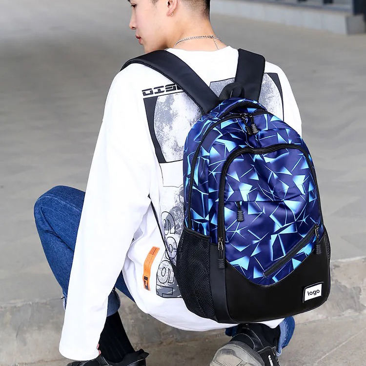 custom waterproof laptop back pack bag lightweight college school bookbag light weight travel backpack