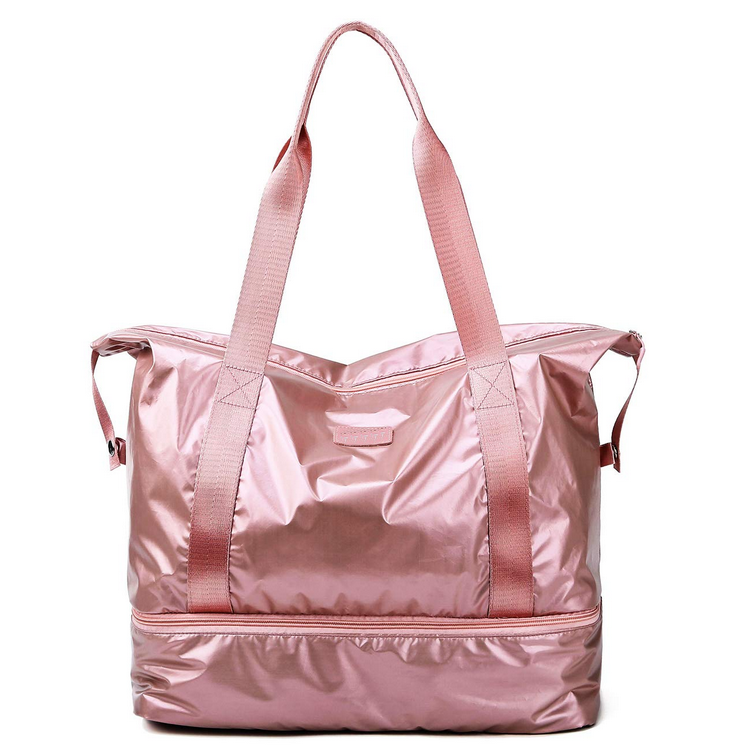 Waterproof Tote Travel Duffel Bags Women Weekend Duffel Bag with Shoe Compartment