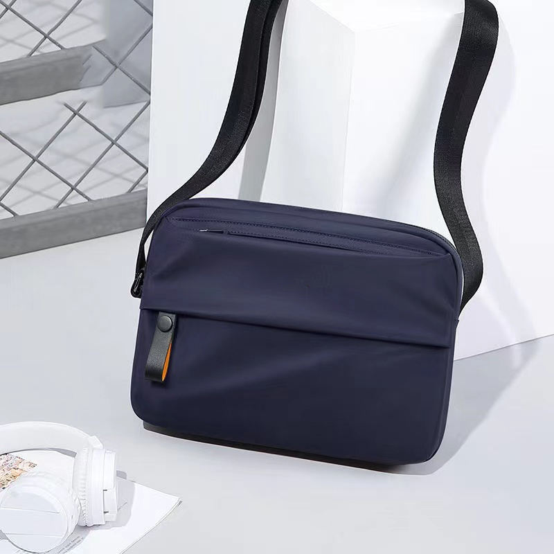wholesale waterproof leather small crossbody bag for men lightweight adjustable cross body purse