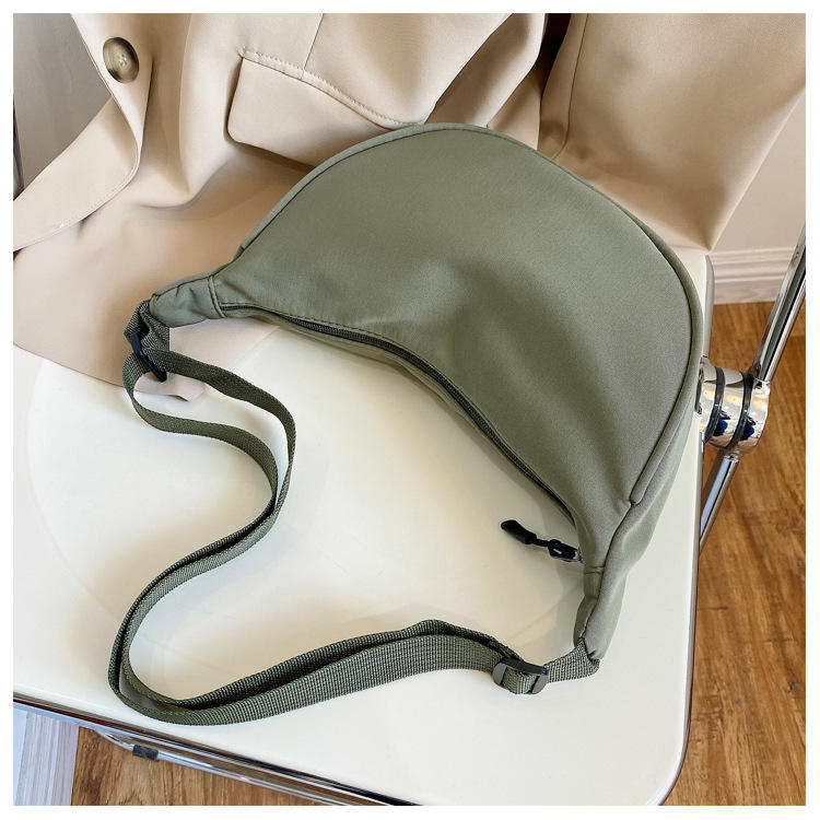 Handbag Dumpling Shoulder Bag Messenger Underarm Bag Women Green Dumpling Armpit Crossbody Bag Ladies