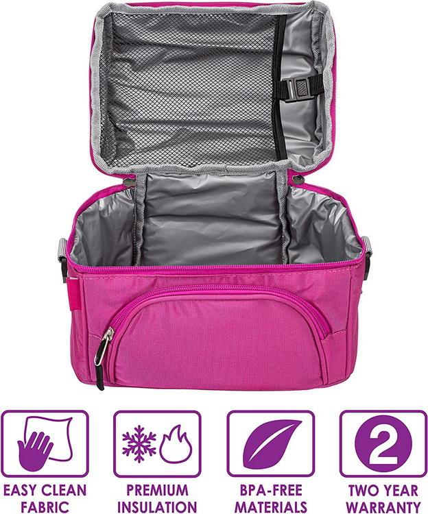 BPA free wholesale custom cooler lunch bag for office work picnic beach leakproof insulated cooler bags for kids premium