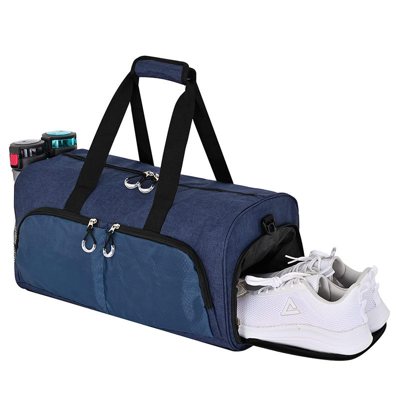 Wholesale Men Women Weekend Duffel Overnight Travel Bag Custom Sport Duffle Bag With Zipper Pockets