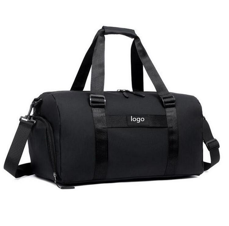 Large Capacity Custom Outdoor Travel Men's Weekend Duffel Sport Bag Gym Duffle Bag Shoulder with Wet Dry Compartment