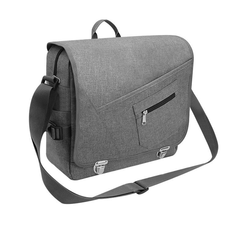 New Designed Waterproof Travel Business School Laptop Messenger Bag for Men Sling Crossbody Shoulder Bag