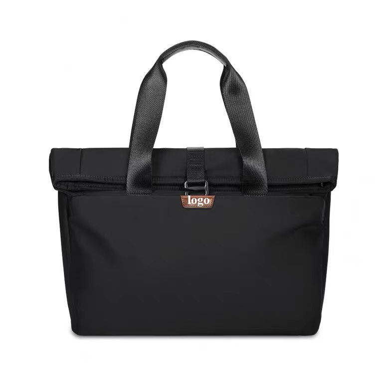 custom water resistant black nylon sling shoulder crossbody bag men expandable large shoulder bag and handbag