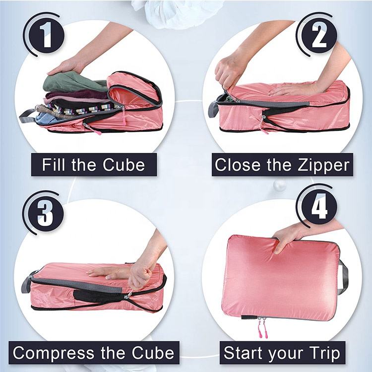 water resistant suitcase cloth organizer storage bag accessories designer packing cubes travel luggage organizer