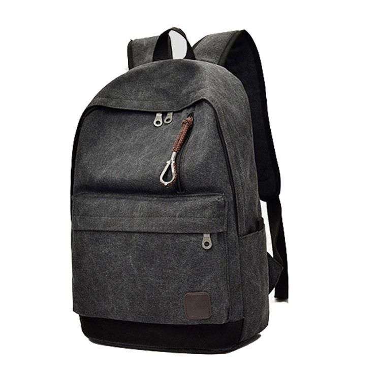 Teenager Boys Girls Canvas Mochilas Leisure College School Backpack Bags Fabric Canvas Backpacks For Travel