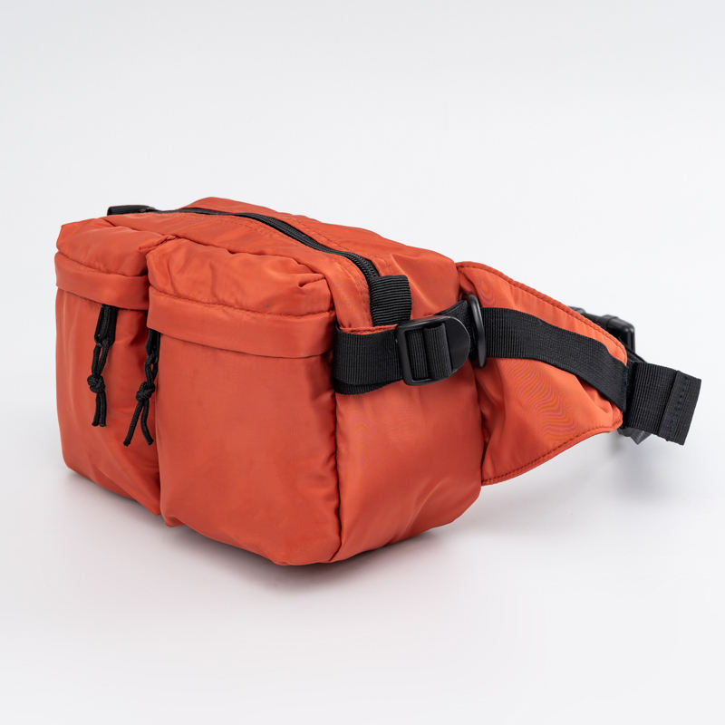 custom large crossbody fanny pack for men waterproof nylon cross body bag with adjustable strap