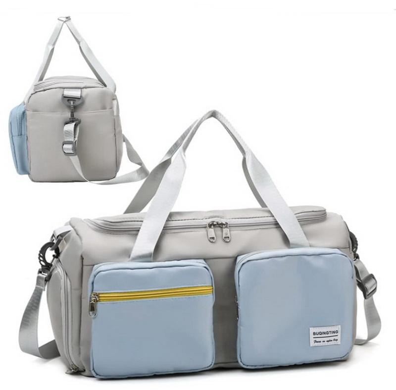 New Designed Custom Gym Travel Overnight Duffle Bags Women Yoga Dance Weekend Sport Duffel Bag for Girls
